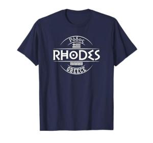 Rhodes Graphic Tee – Greek Island Vibes