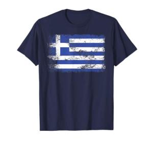 Greek Flag T-Shirt for Proud Hellenes