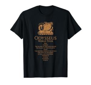 Odysseus World Tour Ancient Greek T-Shirt
