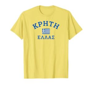 Crete Greece Flag T-Shirt for Proud Locals