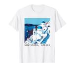 Santorini Souvenir Greek T-Shirt