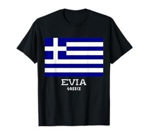 Proud Evia Island Greece Vacation T-Shirt