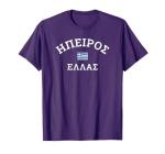 Epirus Greece Flag Graphic Tee