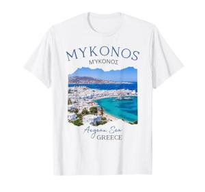 Mykonos Greece Family Vacation Souvenir T-Shirt