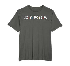 Gyros & Tsatsiki Greek Food T-Shirt