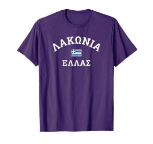 Laconia Greek Flag Tee Shirt