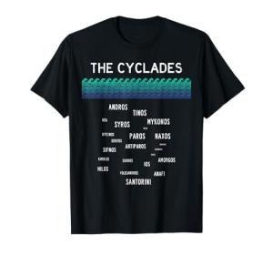 Cyclades Islands Aegean Greece T-Shirt