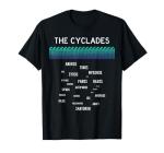 Cyclades Islands Aegean Greece T-Shirt
