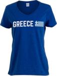 Greek Pride Athens V-Neck T-Shirt for Women