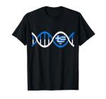 Heart of Greece DNA Strand T-Shirt
