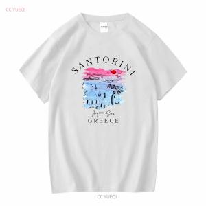 Santorini Vintage Graphic T-Shirt, Soft & Comfy