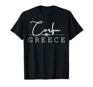 Corfu Island Graphic T-Shirt for Tourists