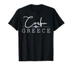 Corfu Island Graphic T-Shirt for Tourists