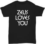 Funny Greek Mythology Zeus Loves You T-shirt