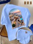 Men's Greek Island Summer T-Shirt – Comfortable Cotton