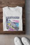Santorini Greece T-Shirt | Greek Island Souvenir