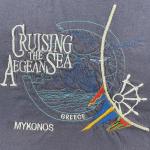 Mykonos Greece Vintage T-Shirt for Men