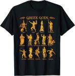Greek Gods Mythology Cotton T-Shirt for Everyone