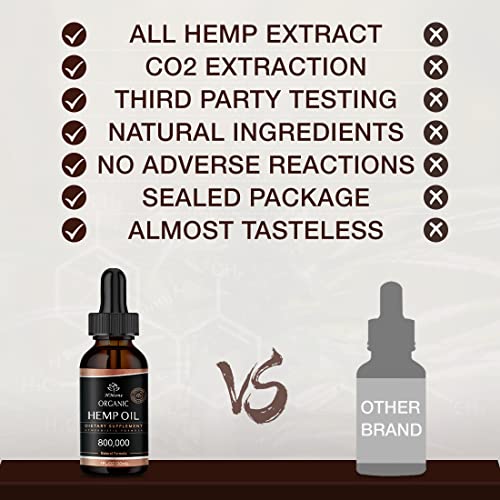 Triple Pack Hemp Oil - Maximum Strength 800,000mg