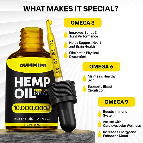 GummiMi Organic CBD Oil Drops, 10,000,000 mg