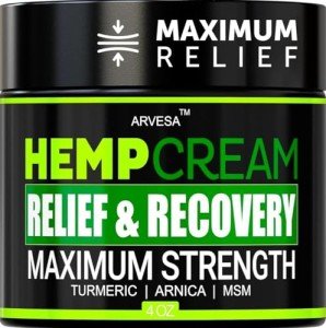 Maximum Strength Natural Hemp Pain Relief Cream