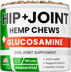Pawsential Hemp Mobility Support Dog Treats 120ct