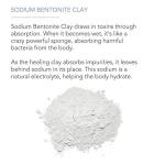 Detox Bentonite Clay Powder for Face and Body