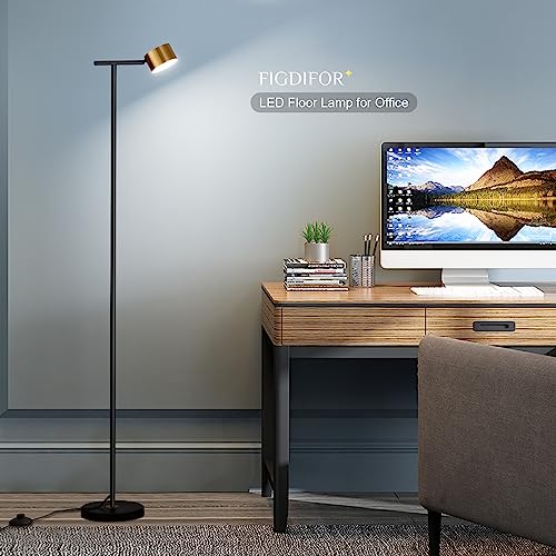 Nordic Style Adjustable Floor Lamp in Black