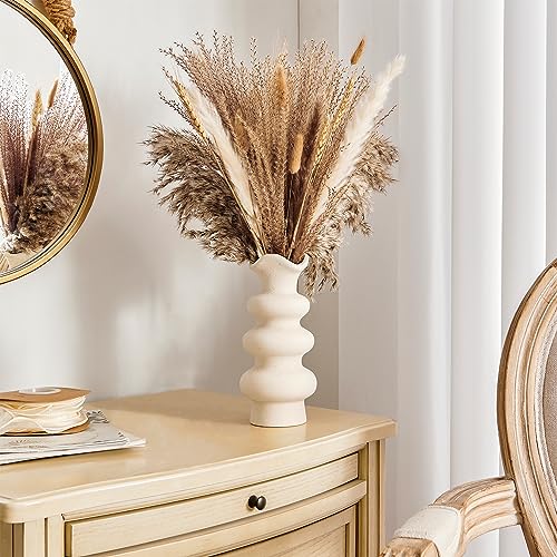 Modern White Ceramic Vases for Nordic Decor