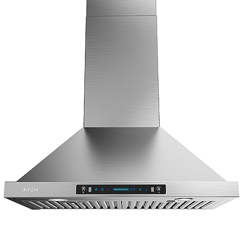 IKTCH 36" Convertible Wall Range Hood with Touch Control