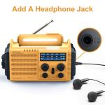 Raynic Solar Hand Crank NOAA Weather Radio
