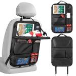 Car Backseat Organizer with Tablet Holder and Tray