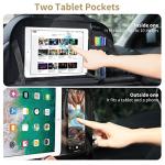 Car Backseat Organizer with Tablet Holder and Tray