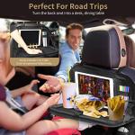 Car Backseat Organizer with Tablet Holder and Tray