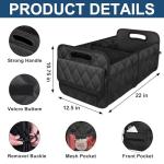 Deosk 50L Waterproof Car Trunk Organizer