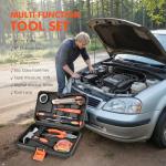 Complete Car Emergency Kit with Air Compressor