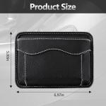Car Side Pocket Organizer - Mini Leather Storage Bag