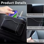 Car Side Pocket Organizer - Mini Leather Storage Bag