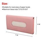 Pink Car Visor Tissue Dispenser and Mask Holder