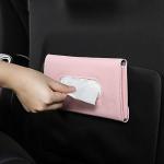 Pink Car Visor Tissue Dispenser and Mask Holder