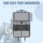 Car Backseat Organizer with Tablet Holder & Tray