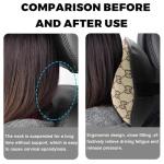 KANYO-AUTO Beige Steering Wheel Cover and Cushions