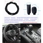 AICEL Leather Car Accessories Set for All Vehicles