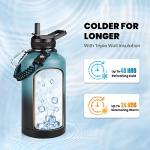 64 oz Insulated Stainless Steel Water Bottle