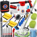 56-Piece Car Wash Cleaning Kit with Foam Gun