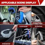 56-Piece Car Wash Cleaning Kit with Foam Gun
