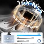 MagSafe Sticky Dashboard Phone Mount with Strong Magnets