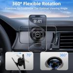 MagSafe Sticky Dashboard Phone Mount with Strong Magnets