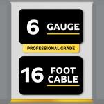 EverStart Maxx 16ft Heavy Duty Booster Cables