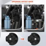 2-in-1 Car Cup Holder Phone Mount